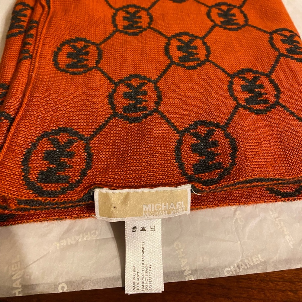 Michael Michael Kors Vibrant Orange Scarf